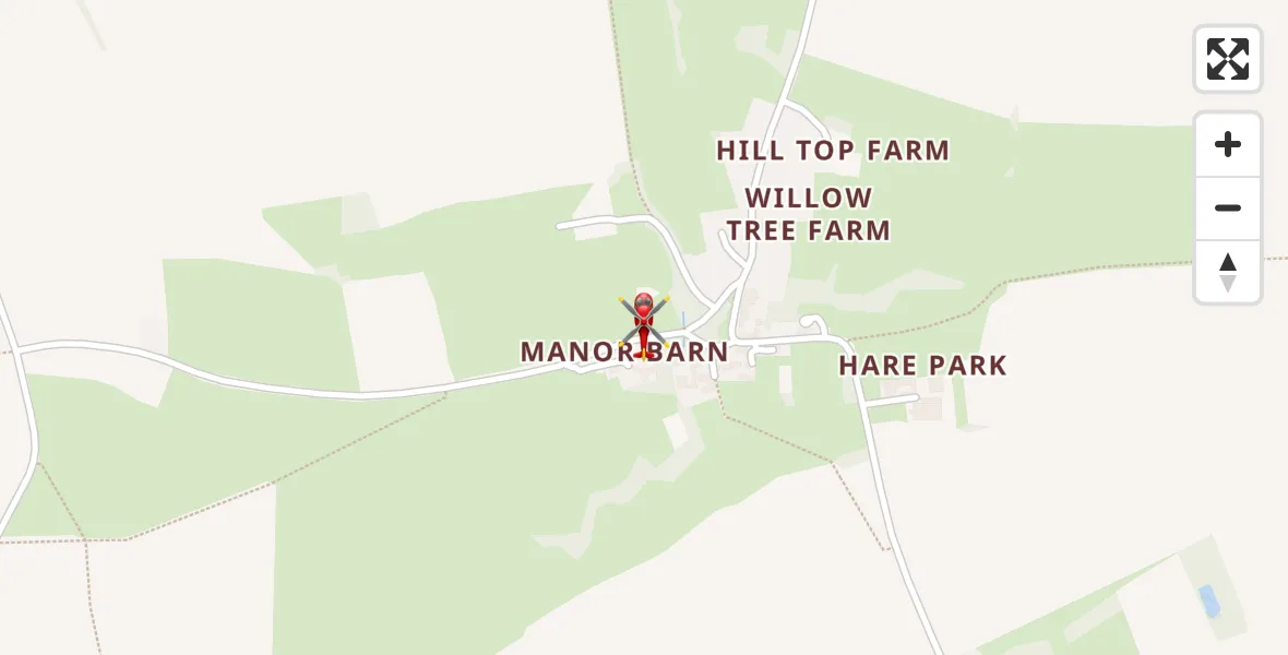 Flight route Air Ambulance Helicopter South Kesteven - South Kesteven, 19 April 2026, 08:23