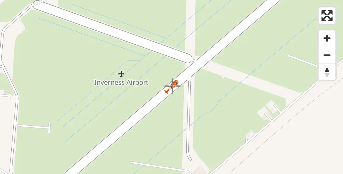 Flight route Coastguard Helicopter Inverness Airport - Inverness Airport, 19 April 2026, 16:32