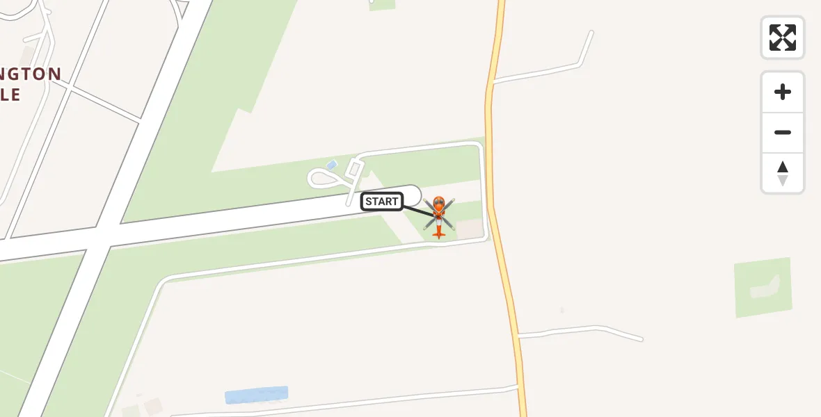 Flight route Coastguard Helicopter Humberside Airport - Humberside Airport, 20 April 2026, 16:30