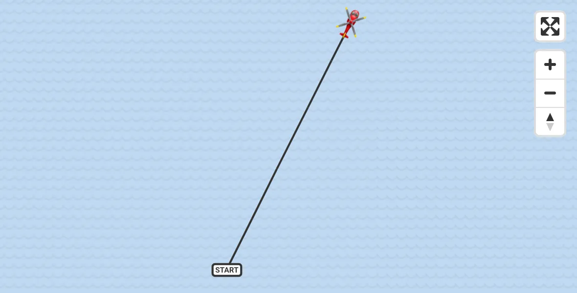Flight path map showing Air Ambulance Helicopter route from Inner Seas to Inner Seas