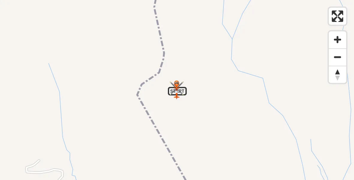Flight path map showing Coastguard Helicopter route from Cam Chreag to Cam Chreag
