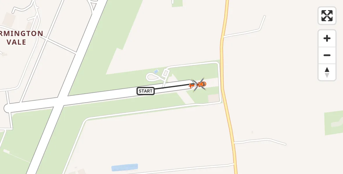 Flight route Coastguard Helicopter Humberside Airport - Humberside Airport, 28 April 2026, 10:12