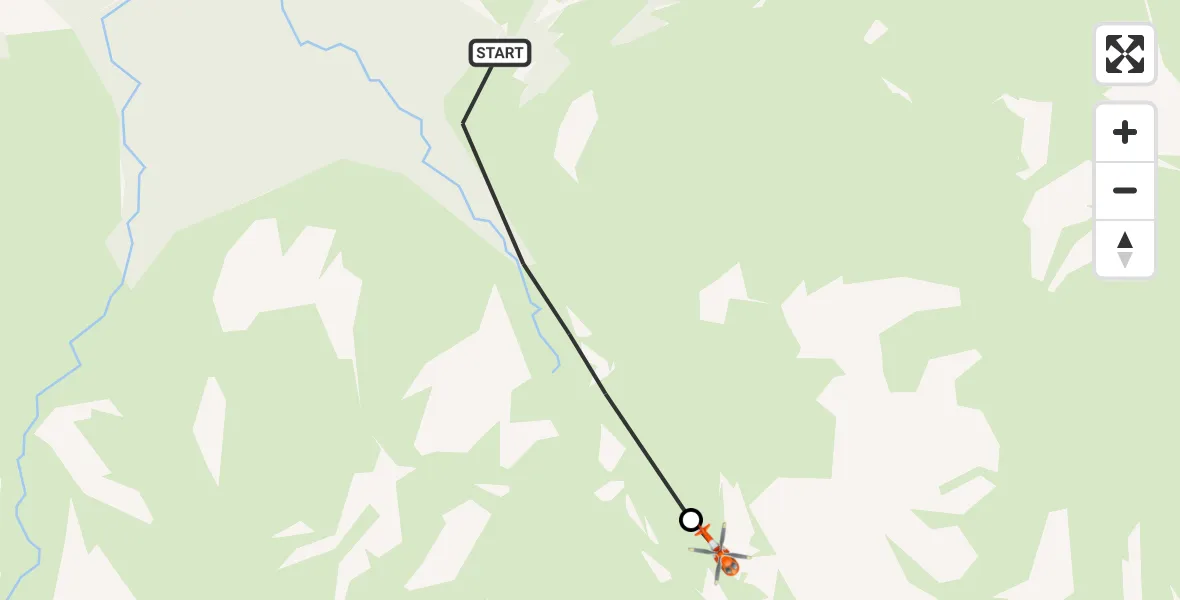 Flight route Coastguard Helicopter Rothiemurchus Lodge - Angus Sinclair, 29 April 2026, 16:59