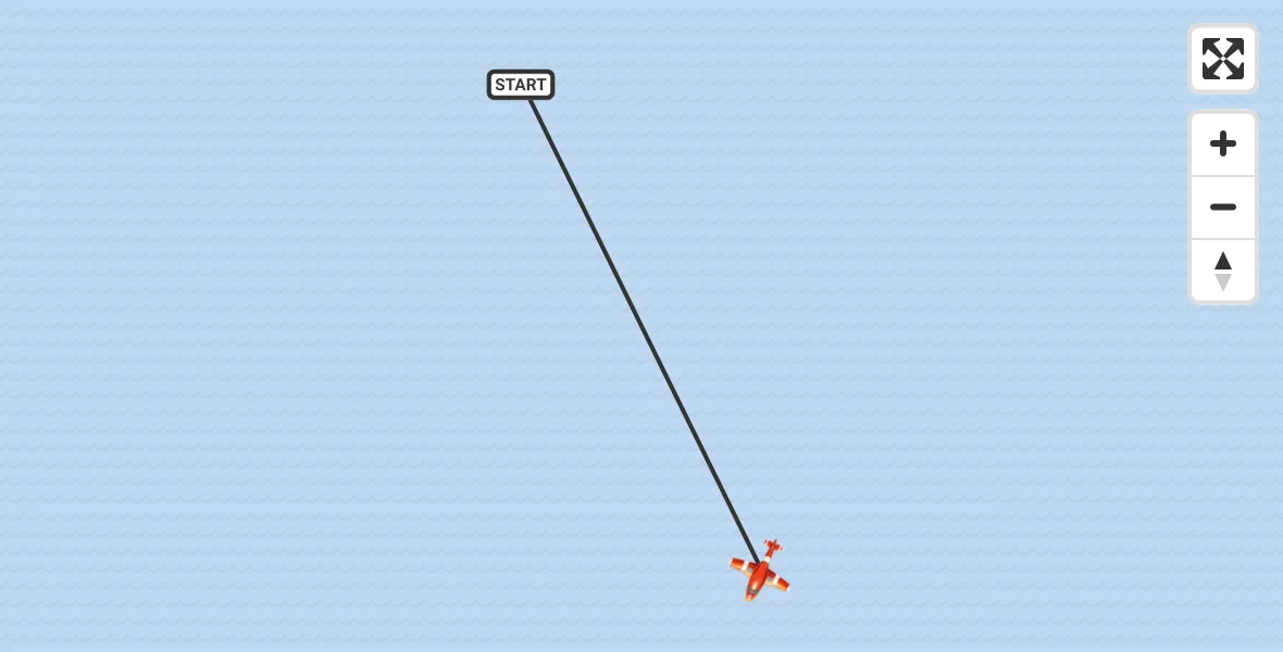 Flight route Coastguard Drone English Channel - English Channel, 02 May 2026, 05:09