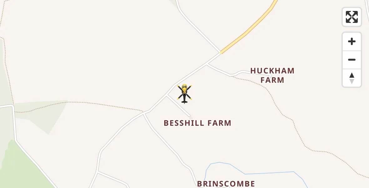 Flight route Police Helicopter North Devon - North Devon, 02 May 2026, 19:41
