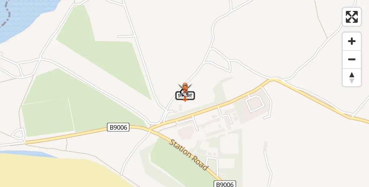 Flight route Coastguard Helicopter Highland - Ardersier, 06 May 2026, 10:20