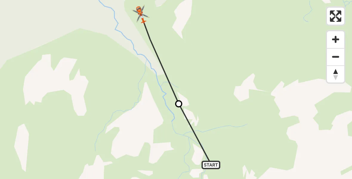 Flight route Coastguard Helicopter Highland - Rothiemurchus Lodge, 07 May 2026, 14:11