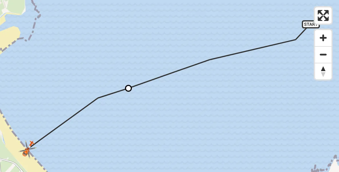 Flight route Coastguard Helicopter Inner Seas - Mealabost, 07 May 2026, 15:58