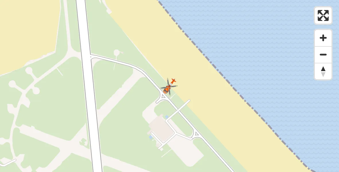 Flight route Coastguard Helicopter Stornoway Airport - Stornoway Airport, 09 May 2026, 10:21