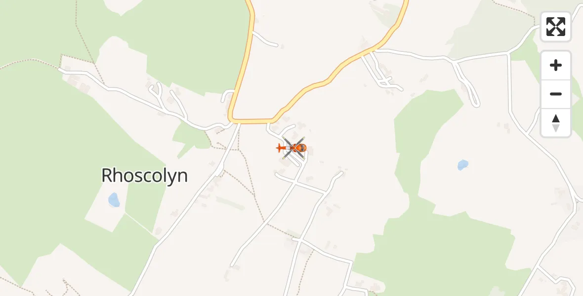 Flight route Coastguard Helicopter Rhoscolyn - Rhoscolyn, 10 May 2026, 04:43