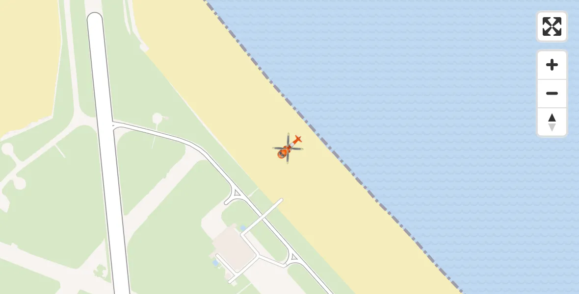 Flight route Coastguard Helicopter Stornoway Airport - Stornoway Airport, 10 May 2026, 10:15
