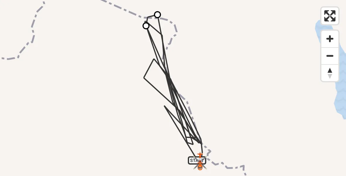 Flight route Coastguard Helicopter Stirling - Stirling, 10 May 2026, 13:44