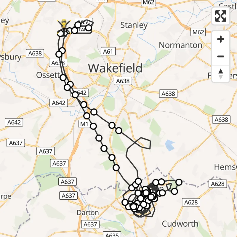 Police Helicopter to East Ardsley, Blind Lane | 11 May 2026 20:14 ...