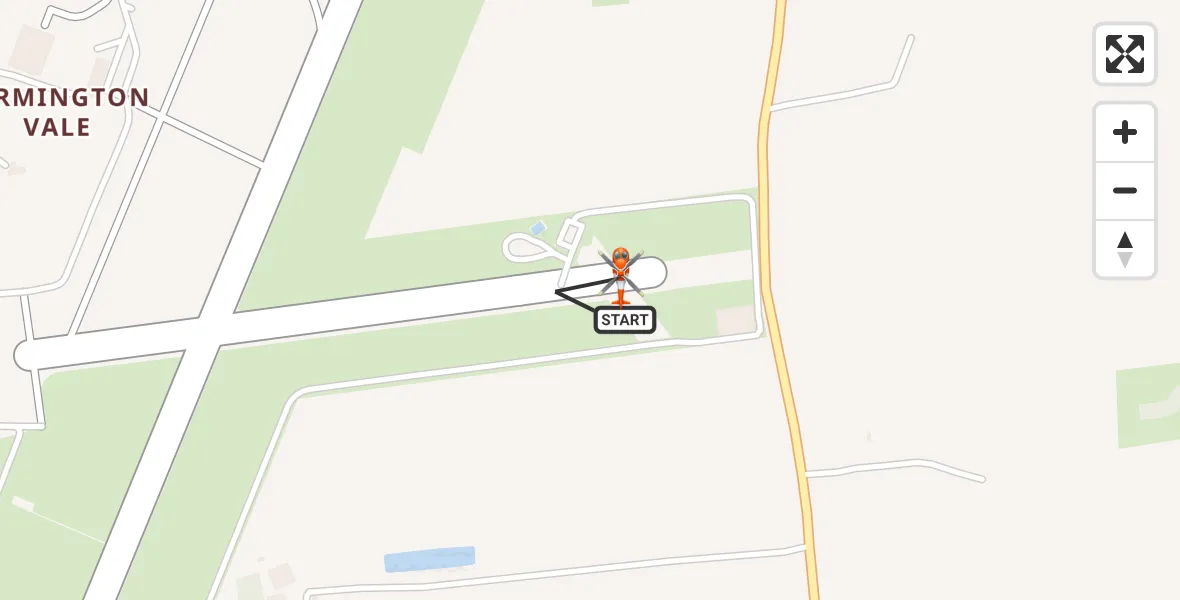 Flight route Coastguard Helicopter Humberside Airport - Humberside Airport, 14 May 2026, 09:20