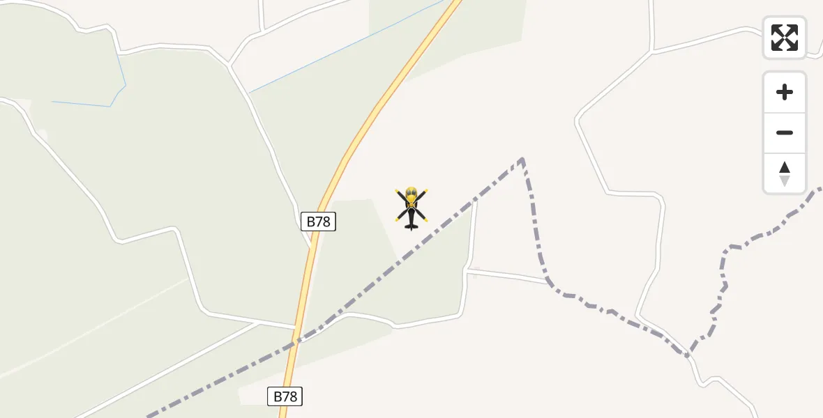 Flight route Police Helicopter Armagh - Armagh, 15 May 2026, 10:13