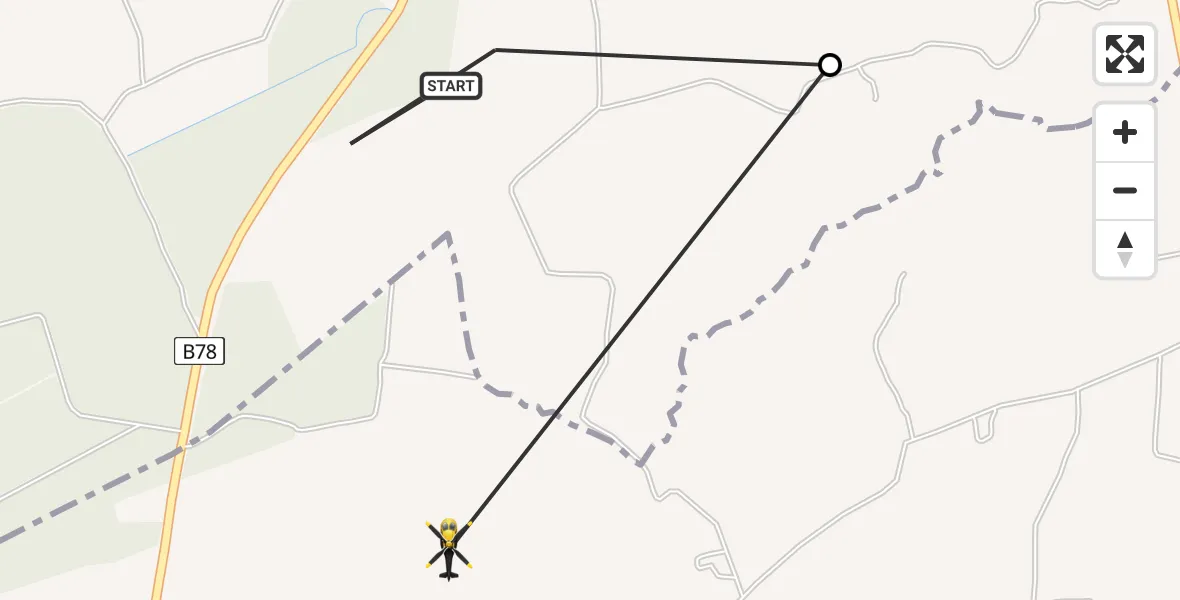 Flight route Police Helicopter Armagh - Armagh City, Banbridge and Craigavon District Council, 15 May 2026, 10:21