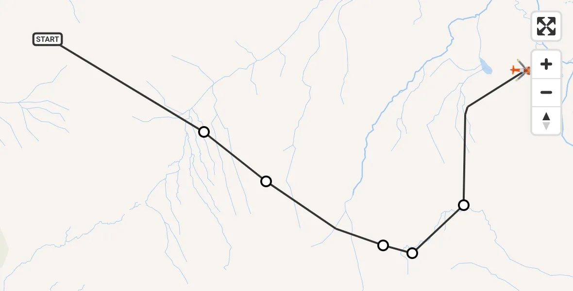 Flight route Coastguard Helicopter Bealach Coire na Circe - Nead na h-lolaire, 16 May 2026, 09:29