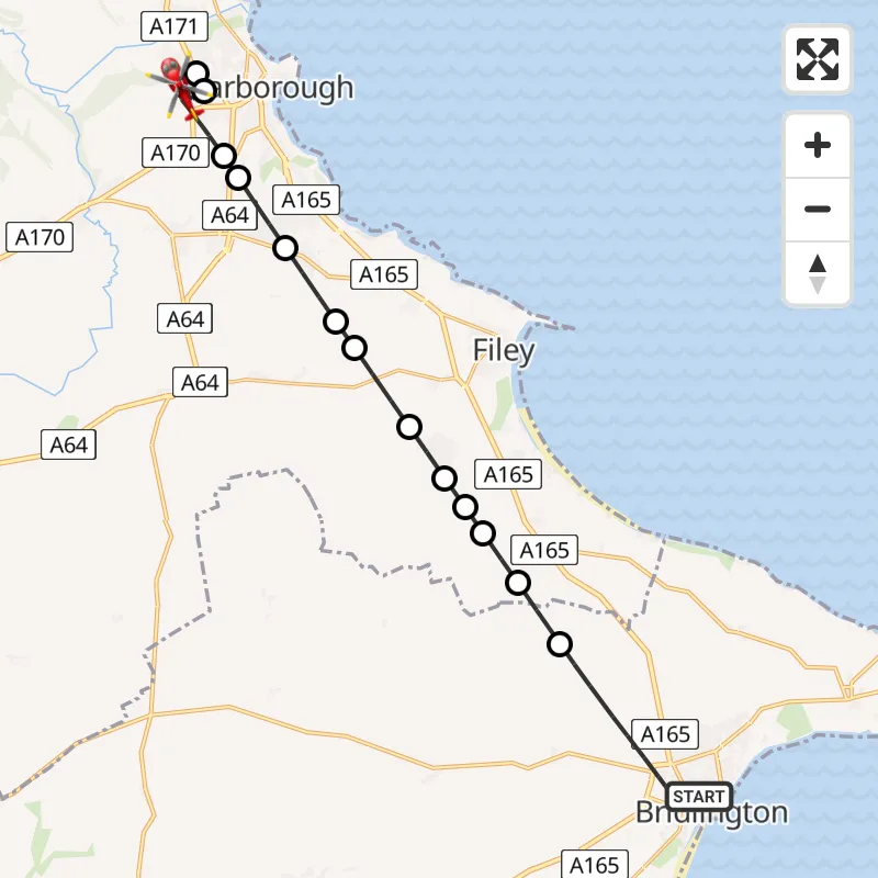 Air Ambulance Helicopter to Scarborough, Woodlands Drive | 17 May 2026 ...