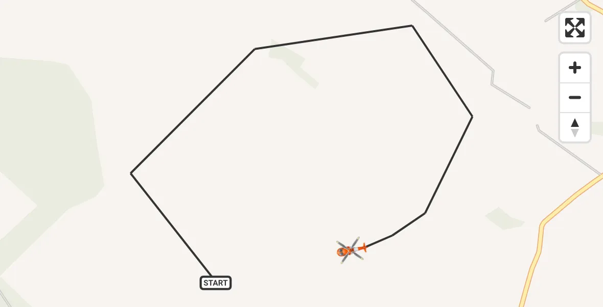 Flight route Coastguard Helicopter Askerton - Askerton, 20 May 2026, 13:58