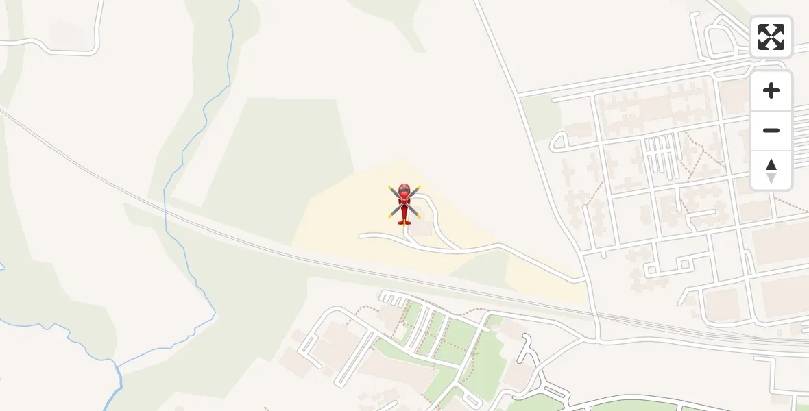 Flight route Air Ambulance Helicopter RAF Cosford - RAF Cosford, 20 May 2026, 17:59