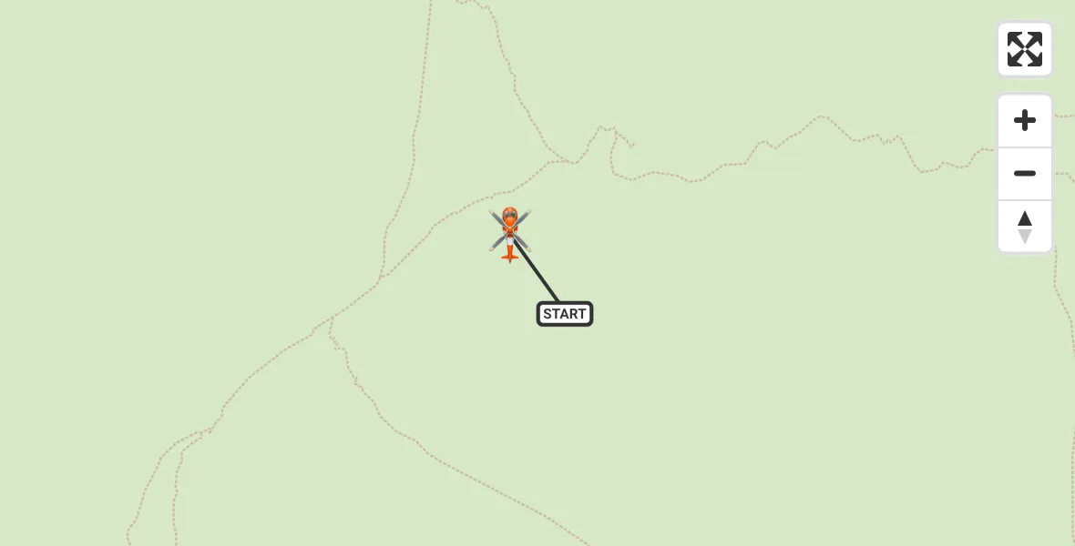 Flight route Coastguard Helicopter Portcullis Buttress - Portcullis Buttress, 20 May 2026, 18:38