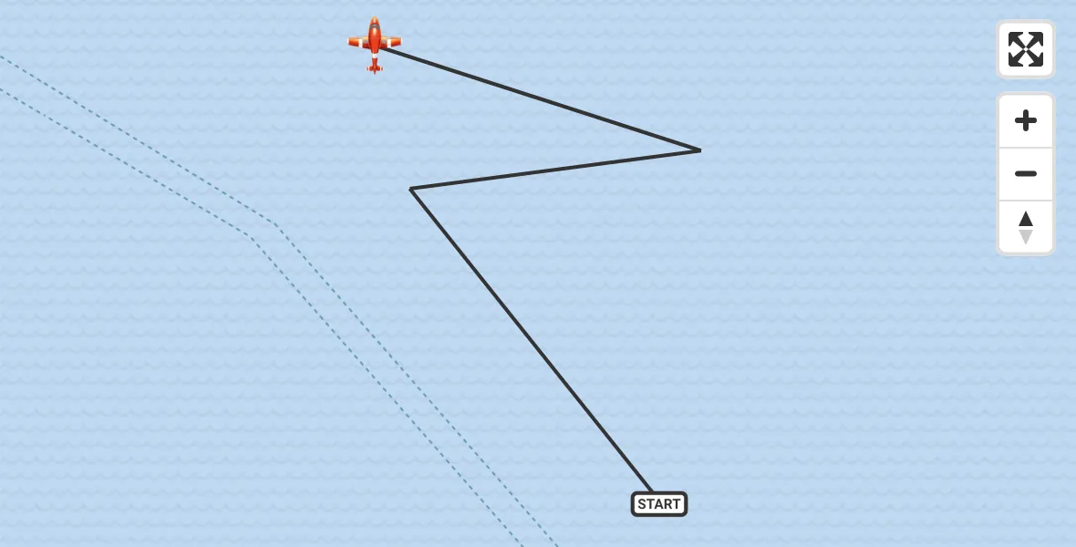 Flight route Coastguard Drone North Sea - North Sea, 21 May 2026, 06:22