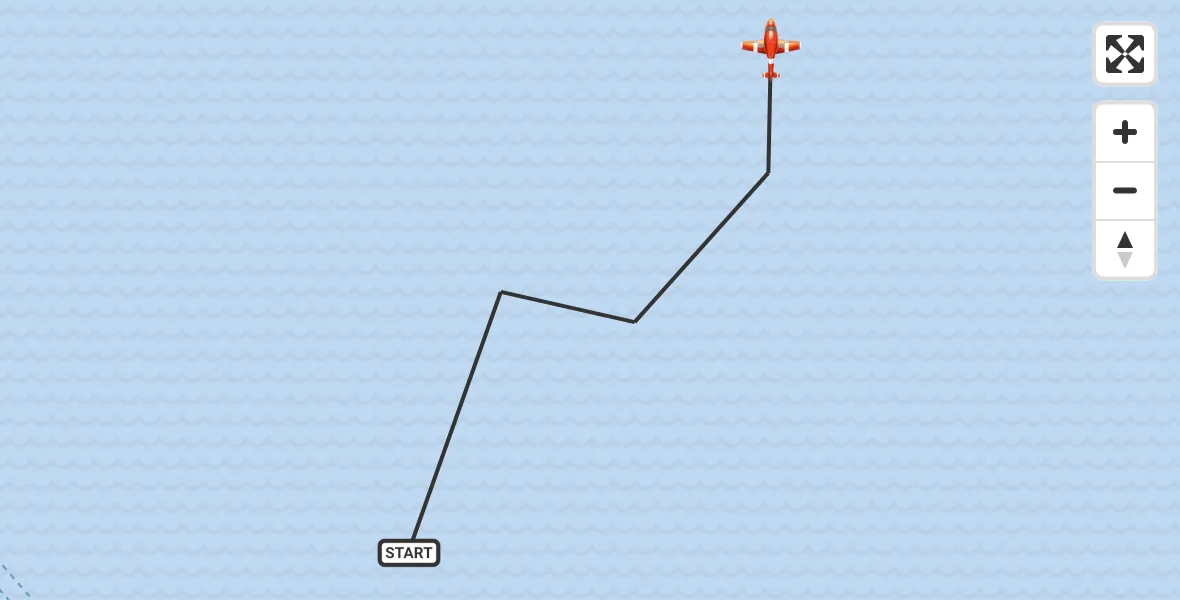 Flight route Coastguard Drone North Sea - North Sea, 21 May 2026, 06:36