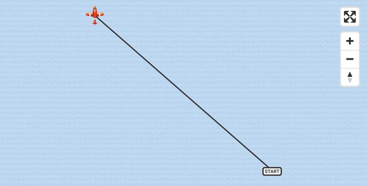 Flight route Coastguard Drone Noordzee - North Sea, 21 May 2026, 06:51