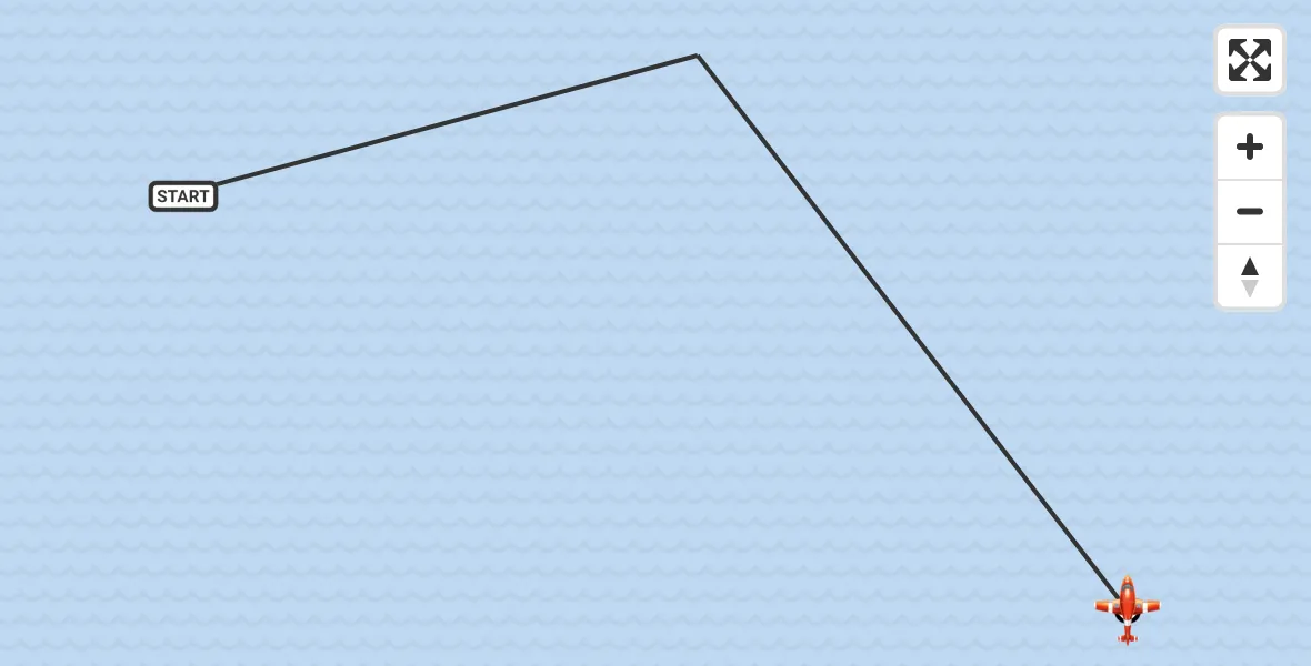 Flight route Coastguard Drone North Sea - Noordzee, 21 May 2026, 07:21