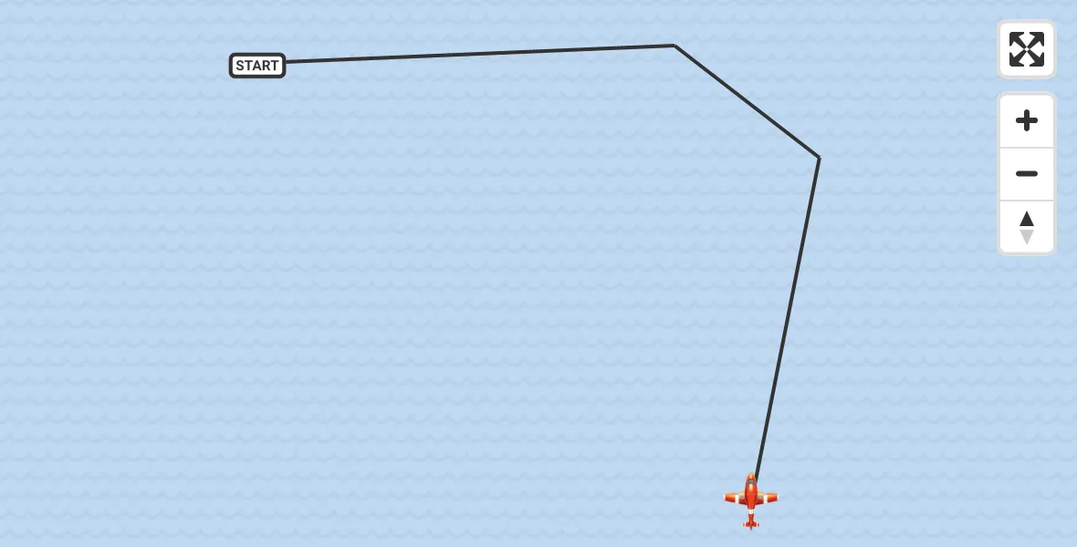 Flight route Coastguard Drone North Sea - Noordzee, 21 May 2026, 07:37