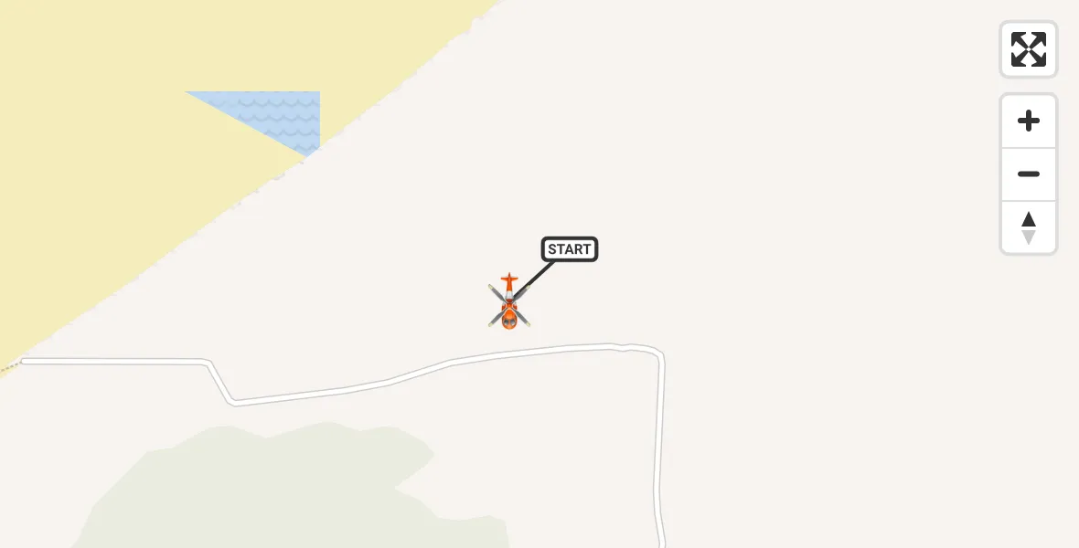Flight route Coastguard Helicopter Dornoch - Dornoch, 22 May 2026, 15:50