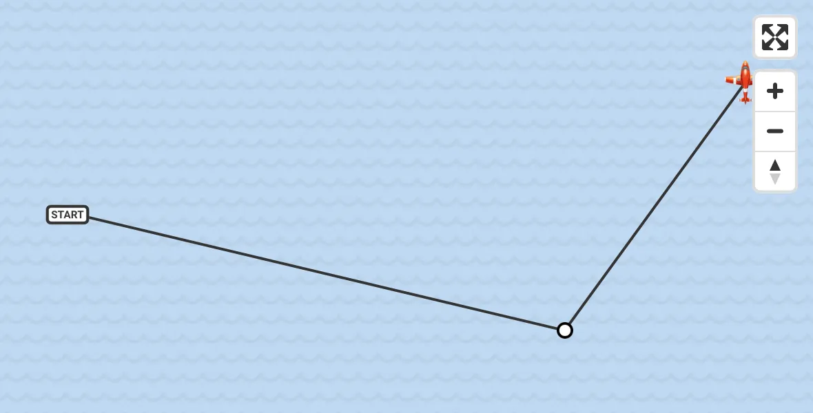 Flight route Coastguard Drone North Sea - Noordzee, 23 May 2026, 10:20