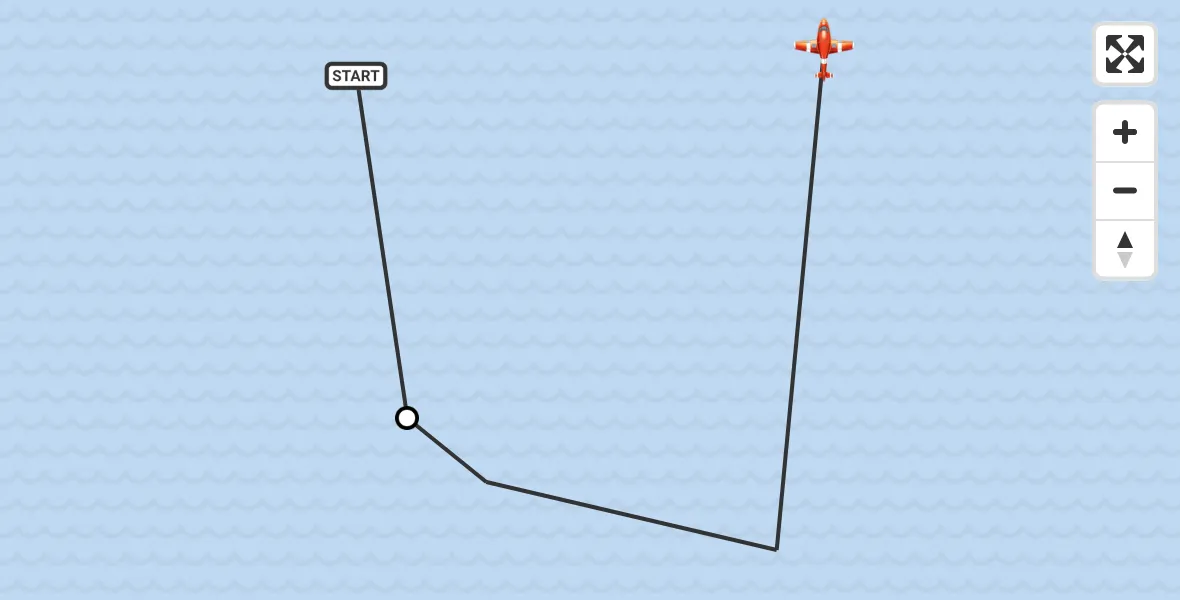 Flight route Coastguard Drone North Sea - Noordzee, 23 May 2026, 10:24