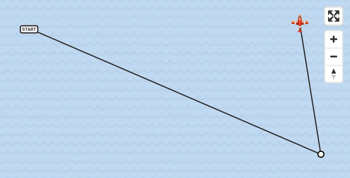 Flight route Coastguard Drone North Sea - Noordzee, 23 May 2026, 10:45