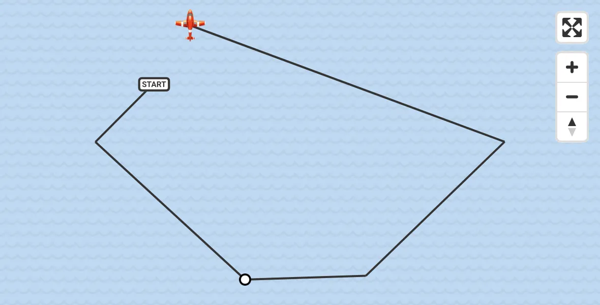 Flight route Coastguard Drone North Sea - North Sea, 23 May 2026, 10:49