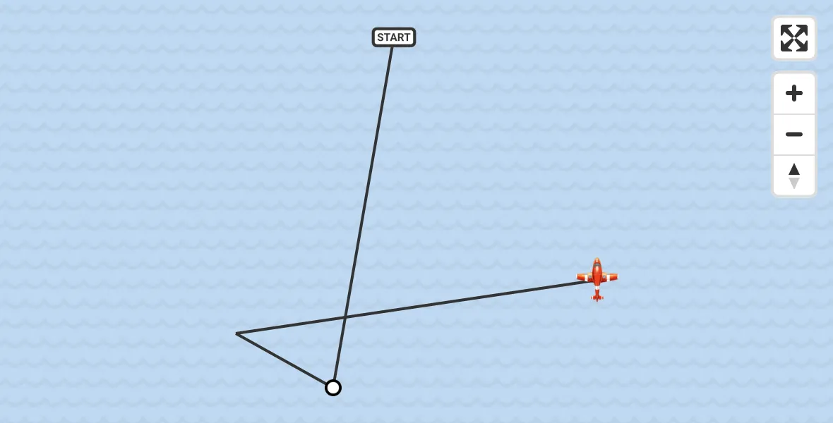 Flight route Coastguard Drone North Sea - Noordzee, 23 May 2026, 10:57