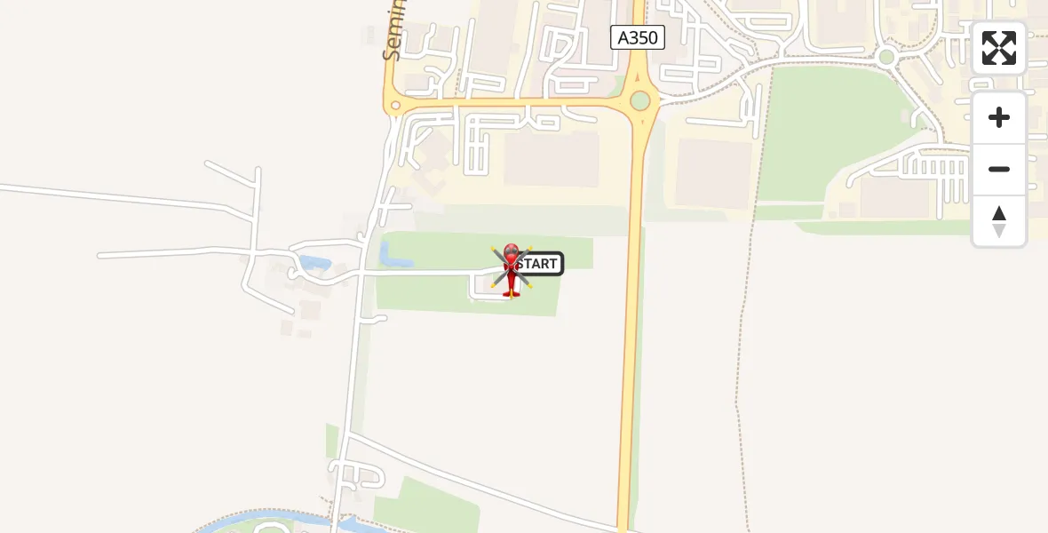 Flight route Air Ambulance Helicopter Wiltshire Air Ambulance - Wiltshire Air Ambulance, 23 May 2026, 10:58