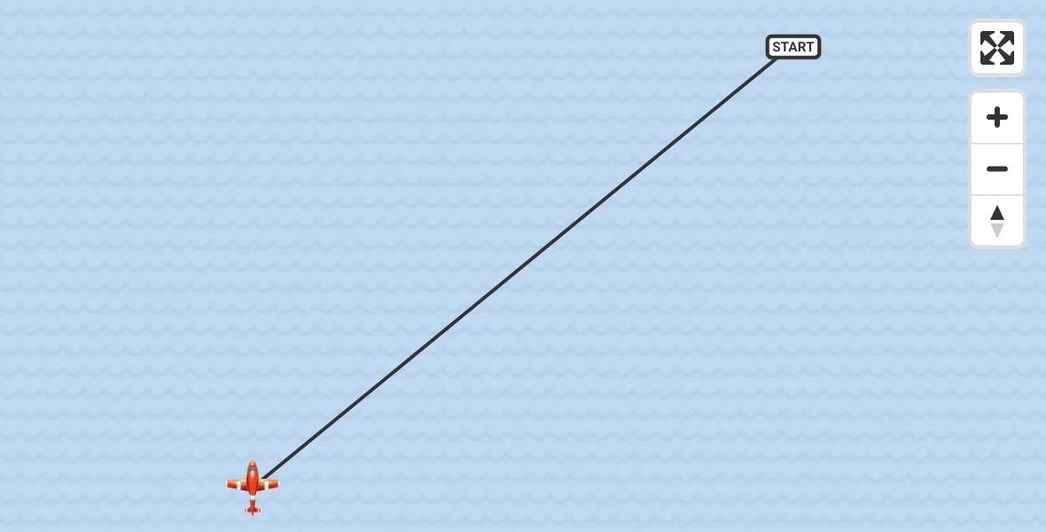 Flight route Coastguard Drone Noordzee - Noordzee, 23 May 2026, 11:11