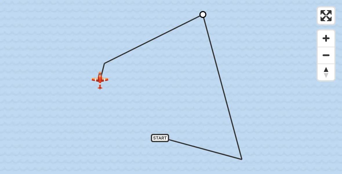 Flight route Coastguard Drone Noordzee - North Sea, 23 May 2026, 11:14