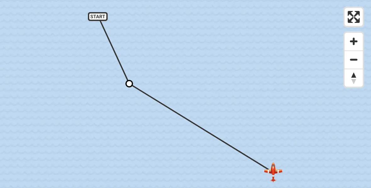 Flight route Coastguard Drone North Sea - Noordzee, 23 May 2026, 11:24