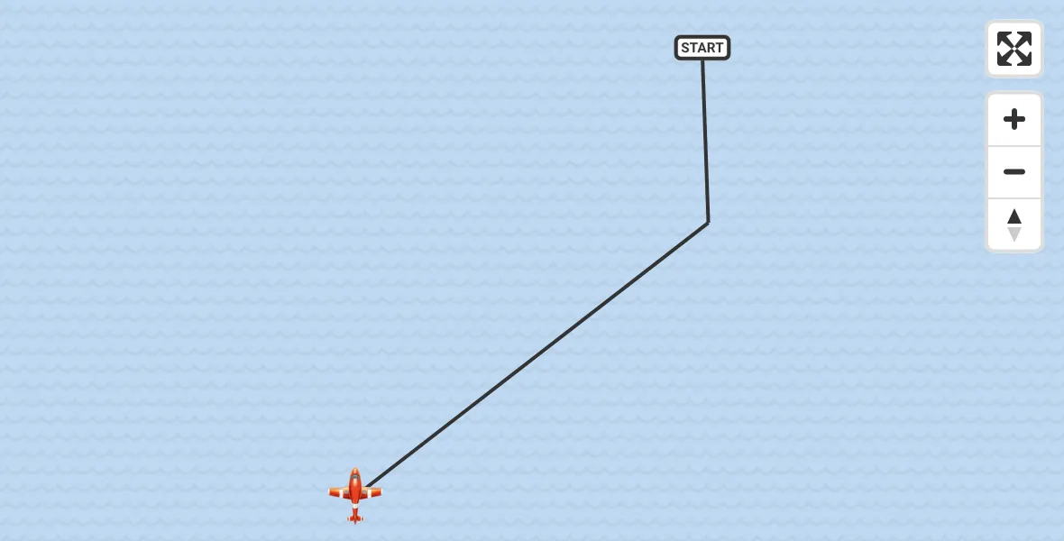 Flight route Coastguard Drone North Sea - North Sea, 23 May 2026, 11:27