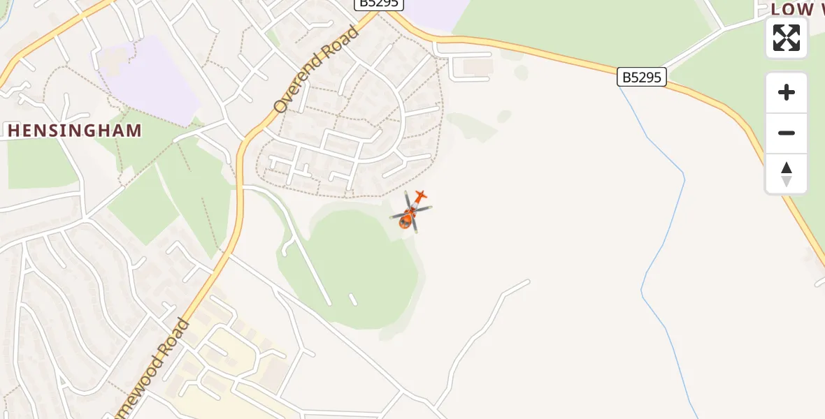 Flight route Coastguard Helicopter Whitehaven - Whitehaven, 23 May 2026, 15:56