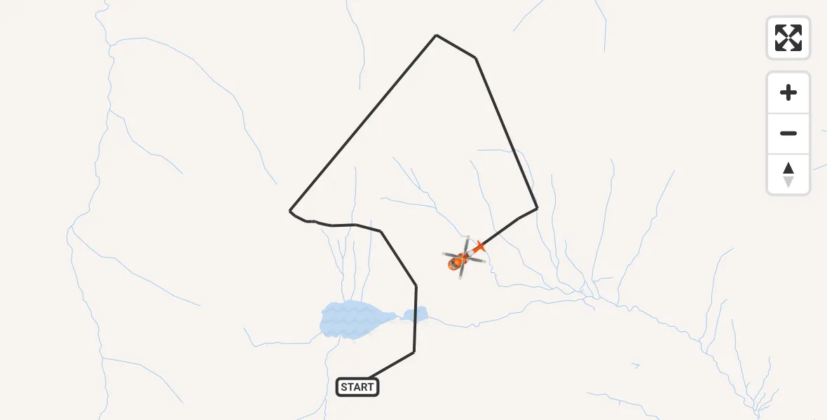 Flight route Coastguard Helicopter Perth and Kinross - Perth and Kinross, 23 May 2026, 20:35