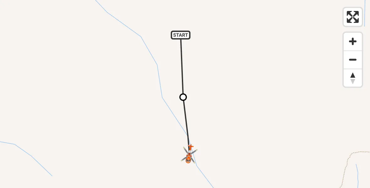 Flight route Coastguard Helicopter Creag Roro - Perth and Kinross, 23 May 2026, 22:44