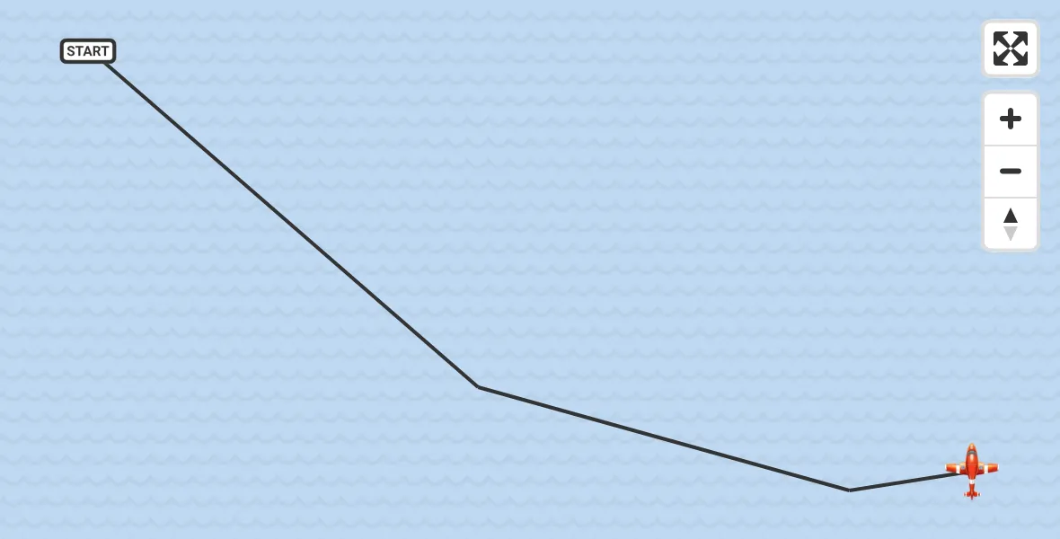 Flight route Coastguard Drone North Sea - North Sea, 24 May 2026, 05:02