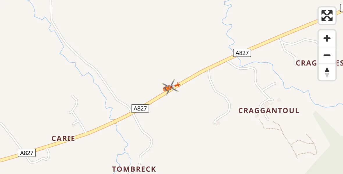 Flight route Coastguard Helicopter Lawers - Lawers, 24 May 2026, 11:44