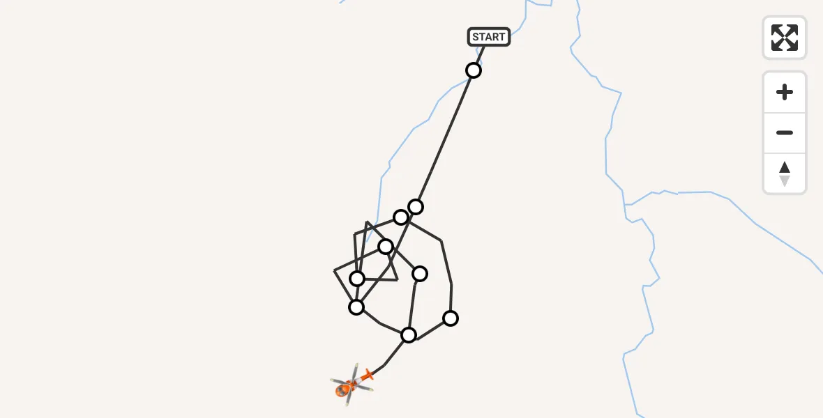 Flight route Coastguard Helicopter Nead na h-lolaire - Coire a' Bhàisteir, 25 May 2026, 12:13