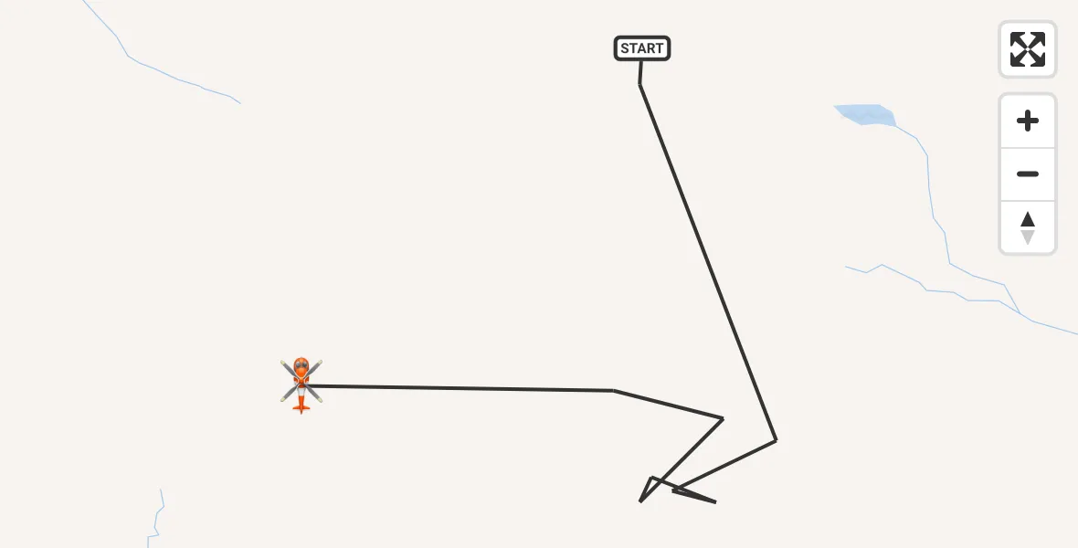 Flight route Coastguard Helicopter Highland - Highland, 26 May 2026, 14:22