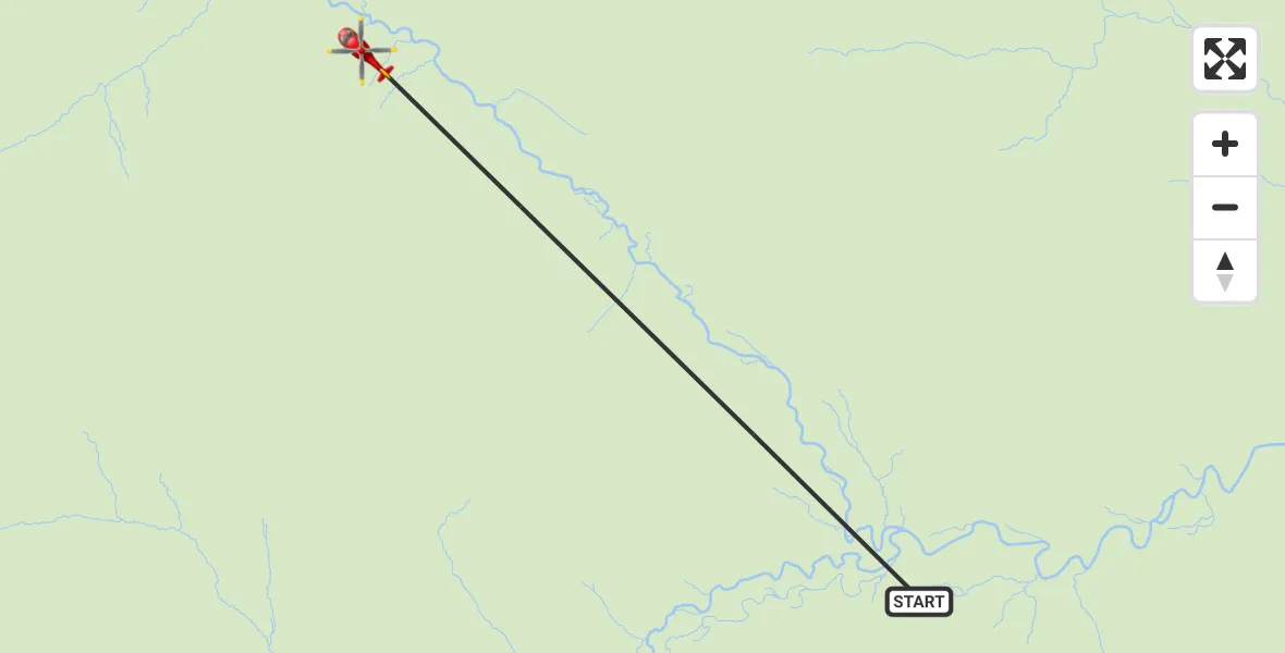 Flight route Air Ambulance Helicopter Highland - Highland, 26 May 2026, 21:45