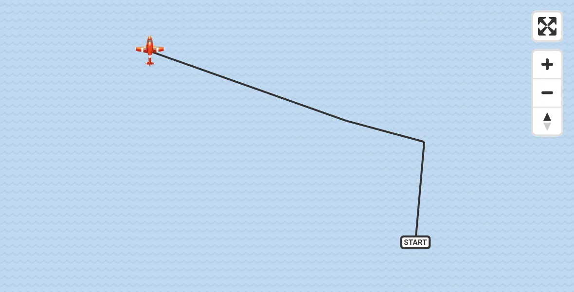 Flight route Coastguard Drone English Channel - English Channel, 27 May 2026, 07:59